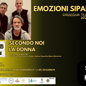 SECONDO NOI LA DONNA - Rassegna Teatrale EMOZIONI SIPARIO
