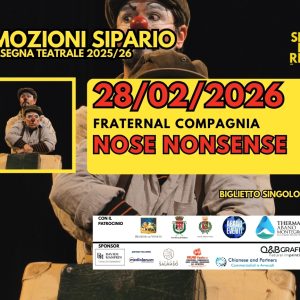 NOSE NONSENSE - Fraternal Compagnia - EMOZIONI SIPARIO